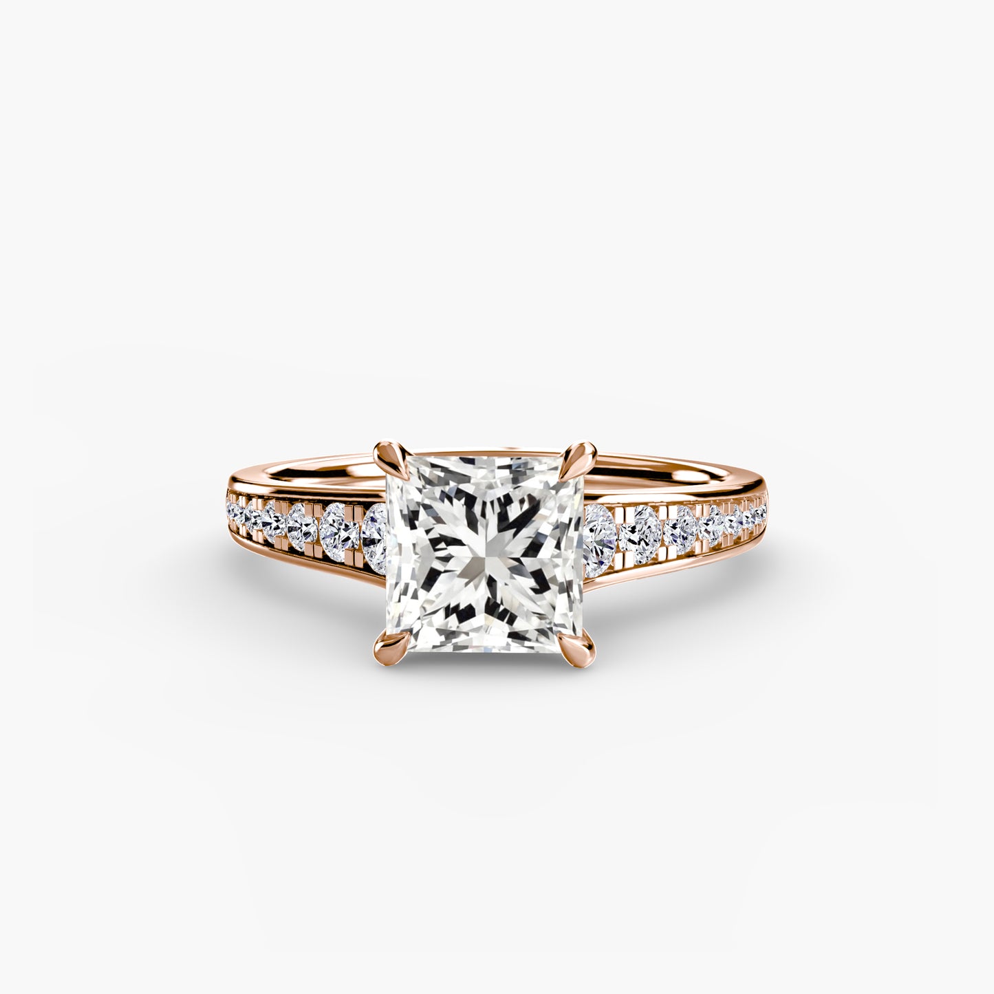 The Sparkly Channel Ring Fantasilvia Jewelry