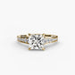 The Sparkly Channel Ring Fantasilvia Jewelry