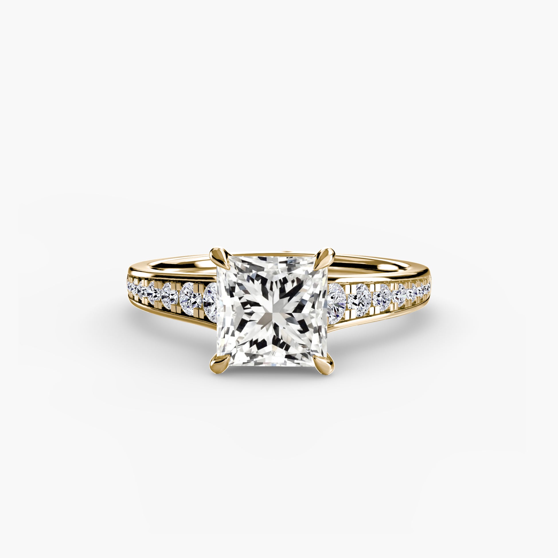 The Sparkly Channel Ring Fantasilvia Jewelry