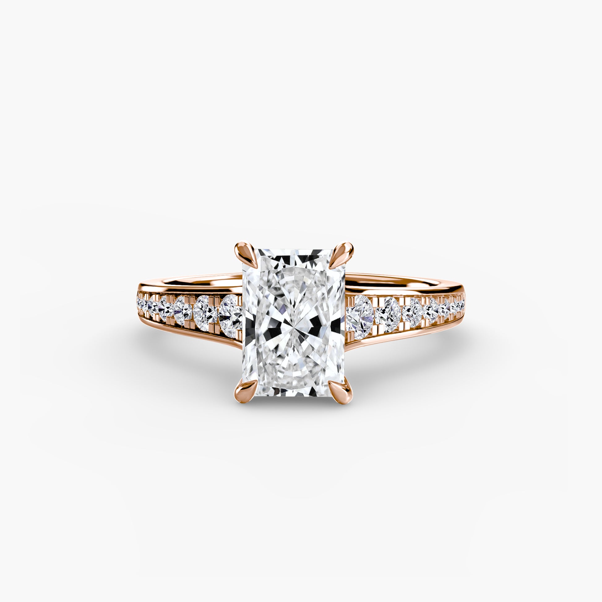 The Sparkly Channel Ring Fantasilvia Jewelry
