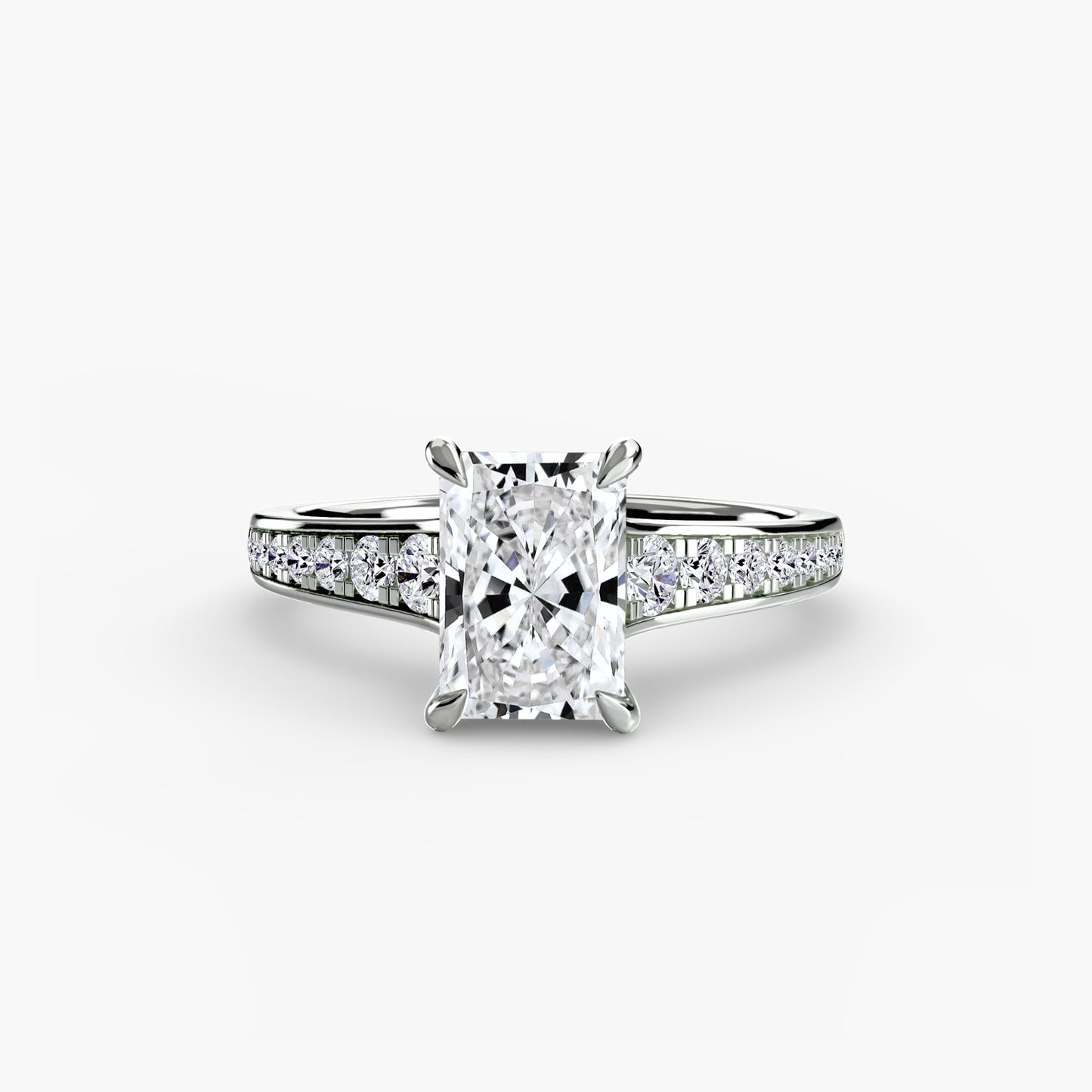 The Sparkly Channel Ring Fantasilvia Jewelry
