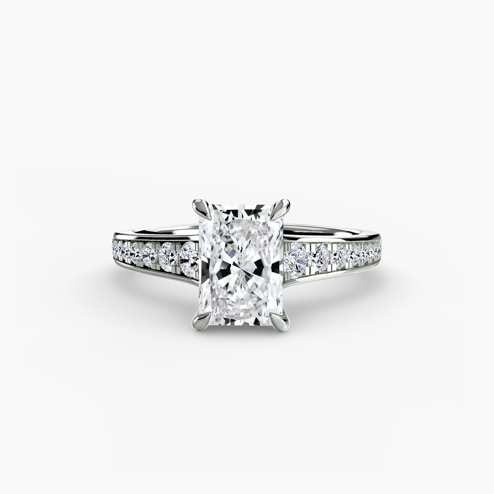 The Sparkly Channel Ring Fantasilvia Jewelry