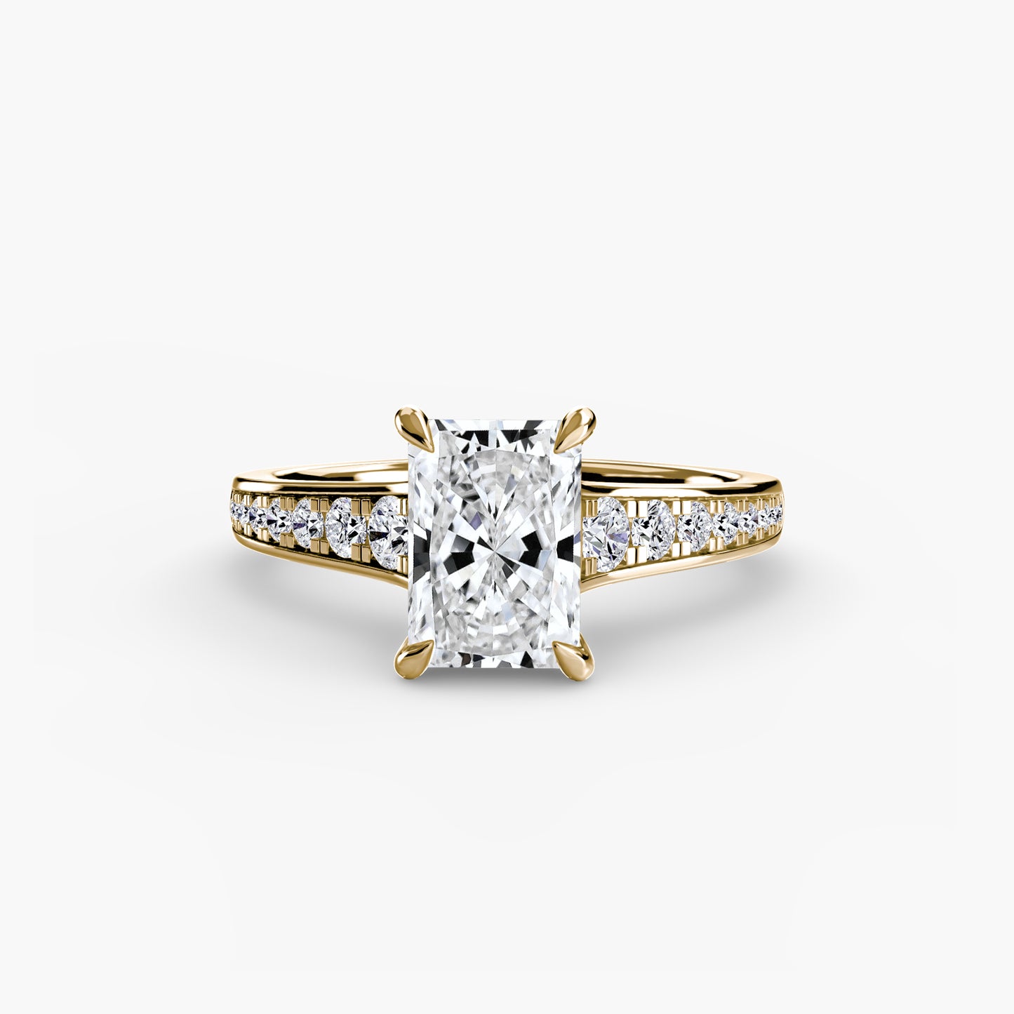 The Sparkly Channel Ring Fantasilvia Jewelry