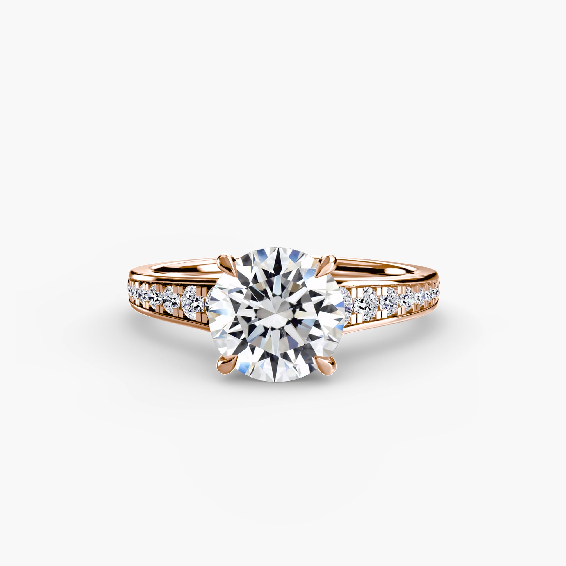 The Sparkly Channel Ring Fantasilvia Jewelry