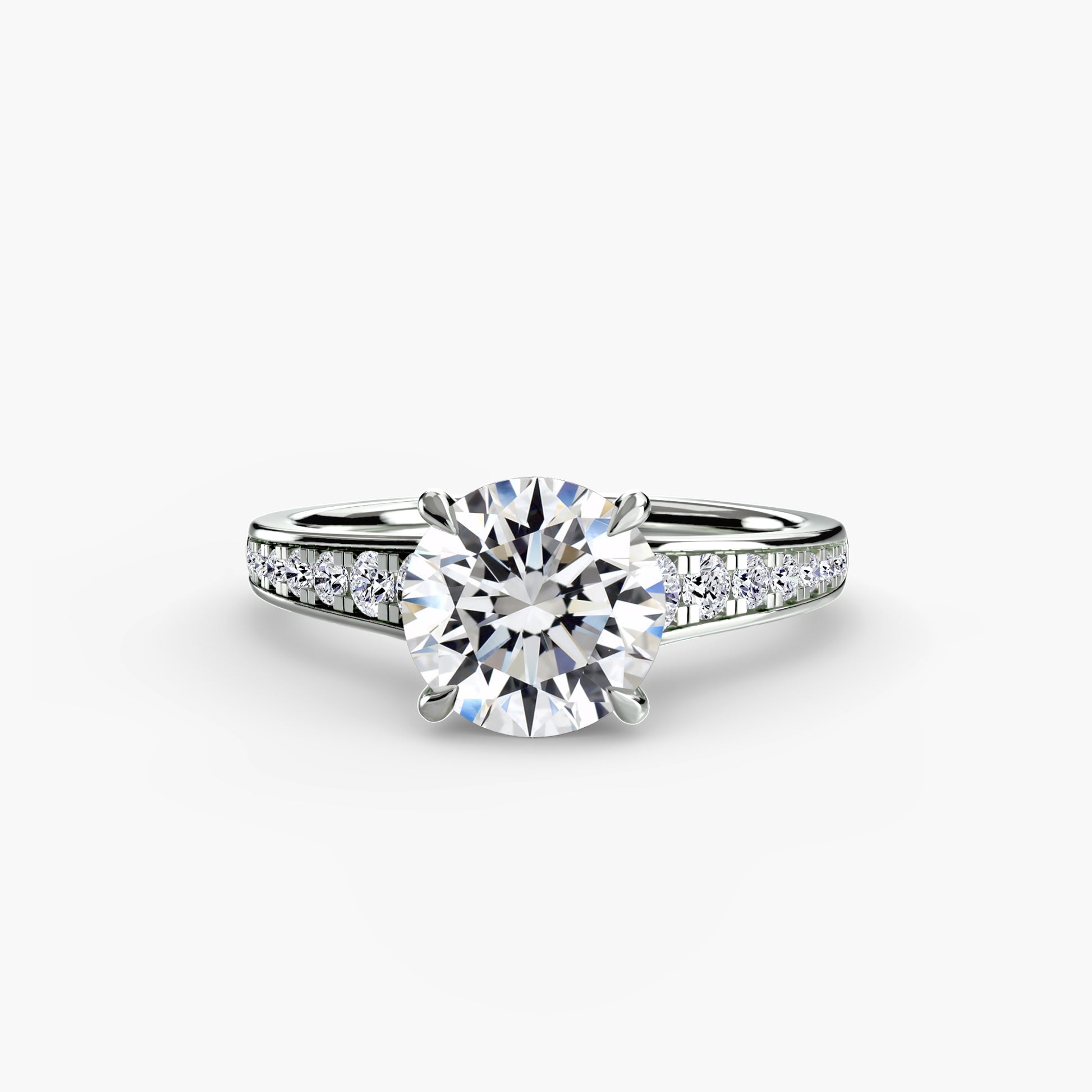 The Sparkly Channel Ring Fantasilvia Jewelry