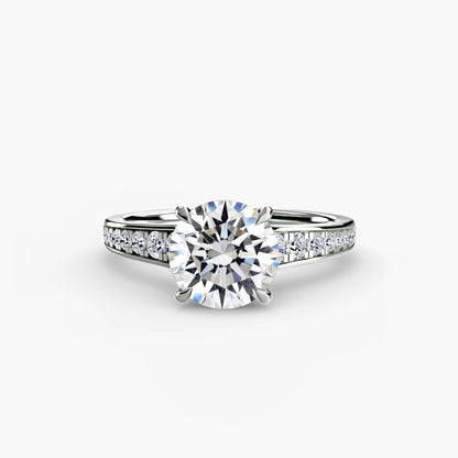 The Sparkly Channel Ring Fantasilvia Jewelry
