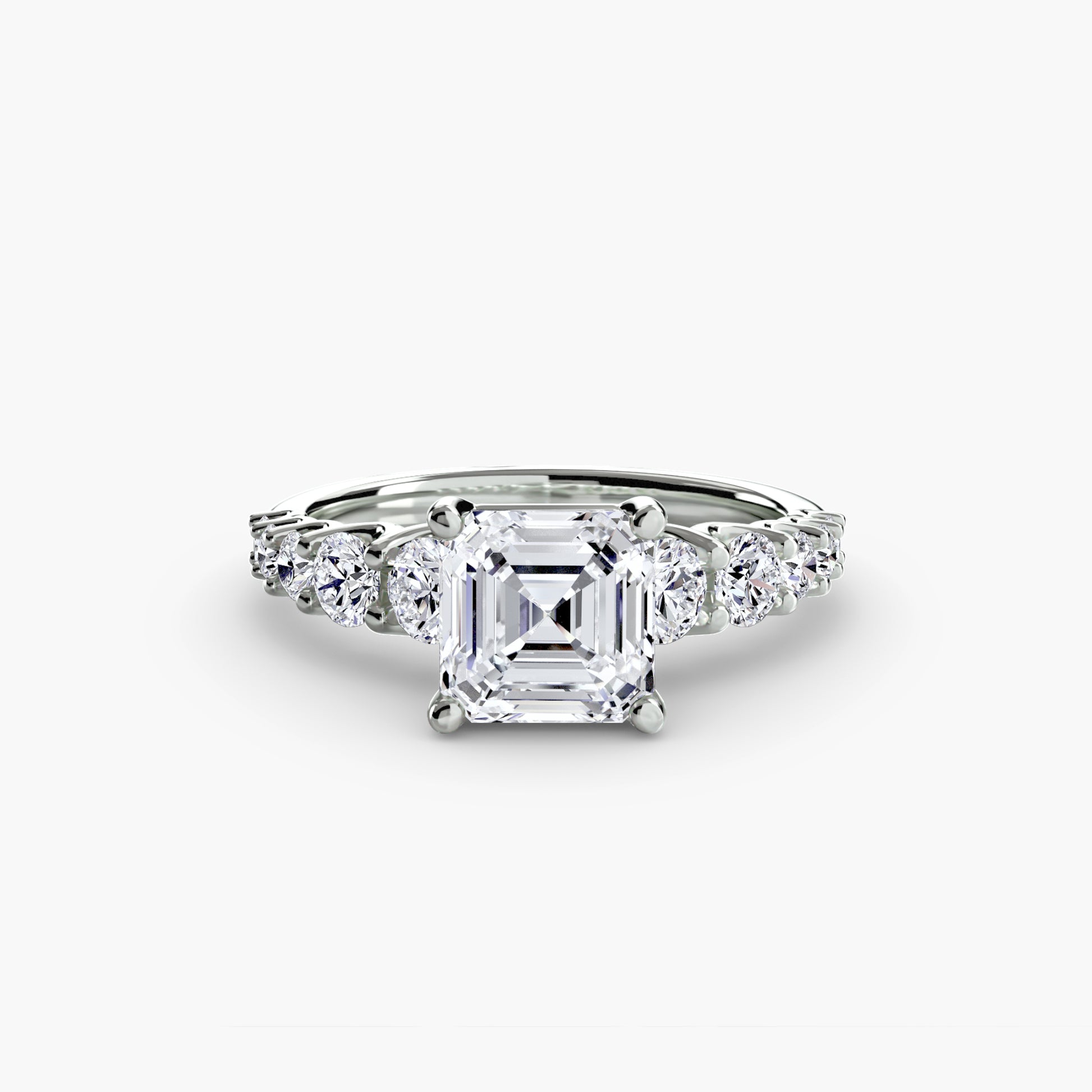 The Graduated Accent Ring Fantasilvia Jewelry