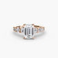 The Graduated Accent Ring Fantasilvia Jewelry