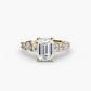 The Graduated Accent Ring Fantasilvia Jewelry