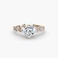 The Graduated Accent Ring Fantasilvia Jewelry