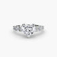 The Graduated Accent Ring Fantasilvia Jewelry
