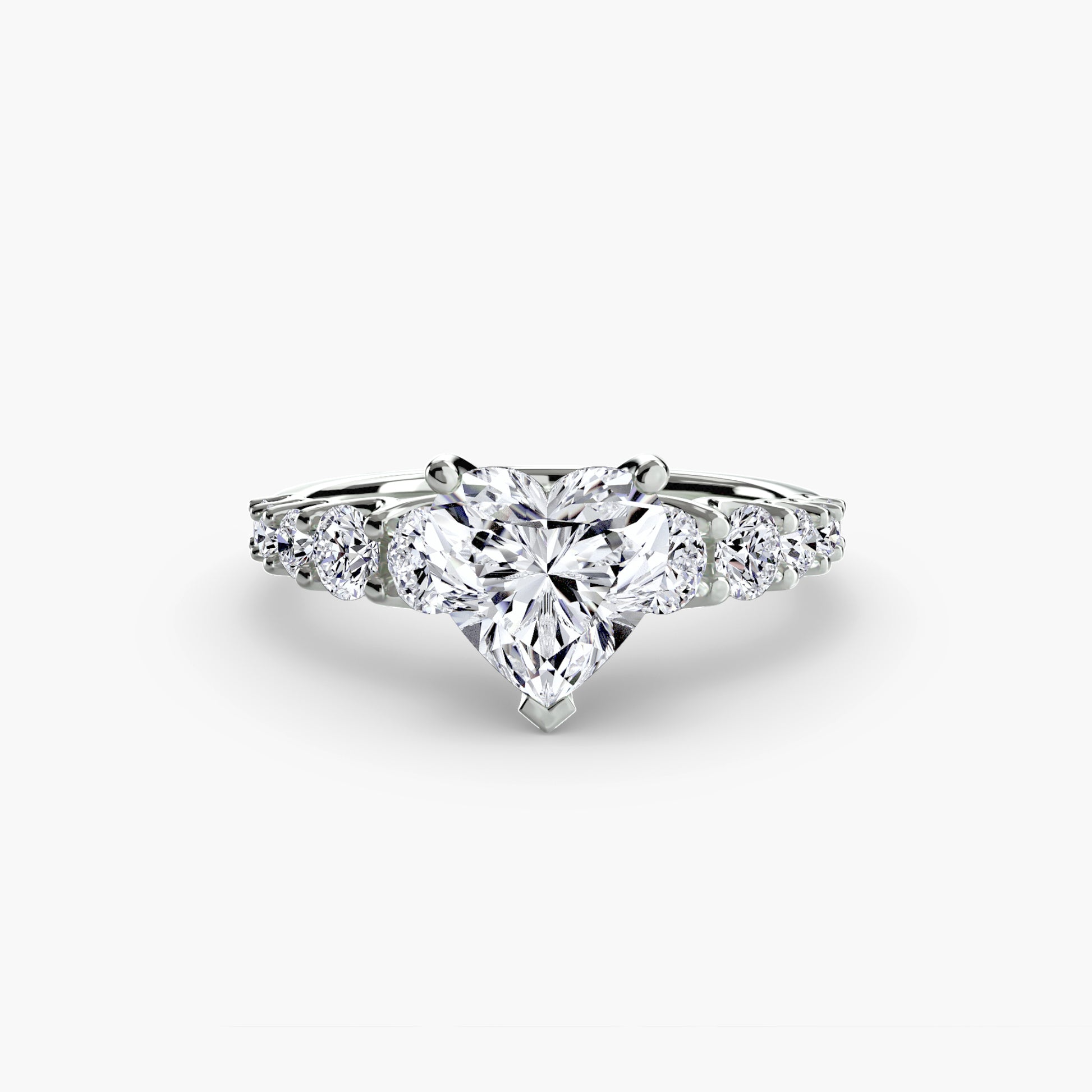 The Graduated Accent Ring Fantasilvia Jewelry