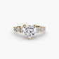 The Graduated Accent Ring Fantasilvia Jewelry