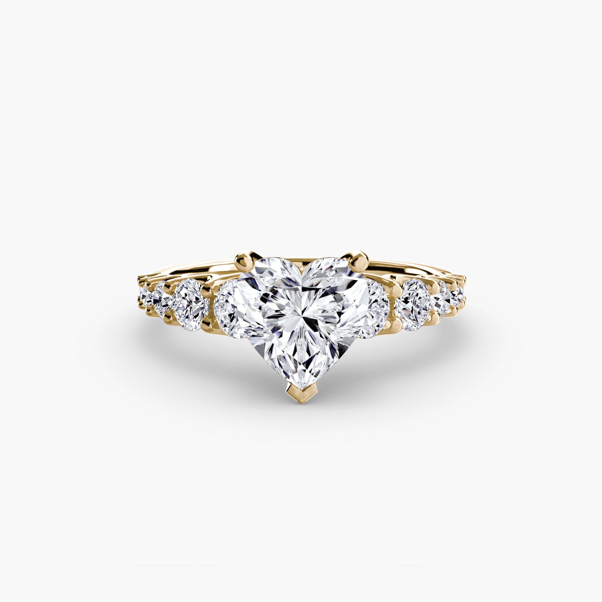 The Graduated Accent Ring Fantasilvia Jewelry