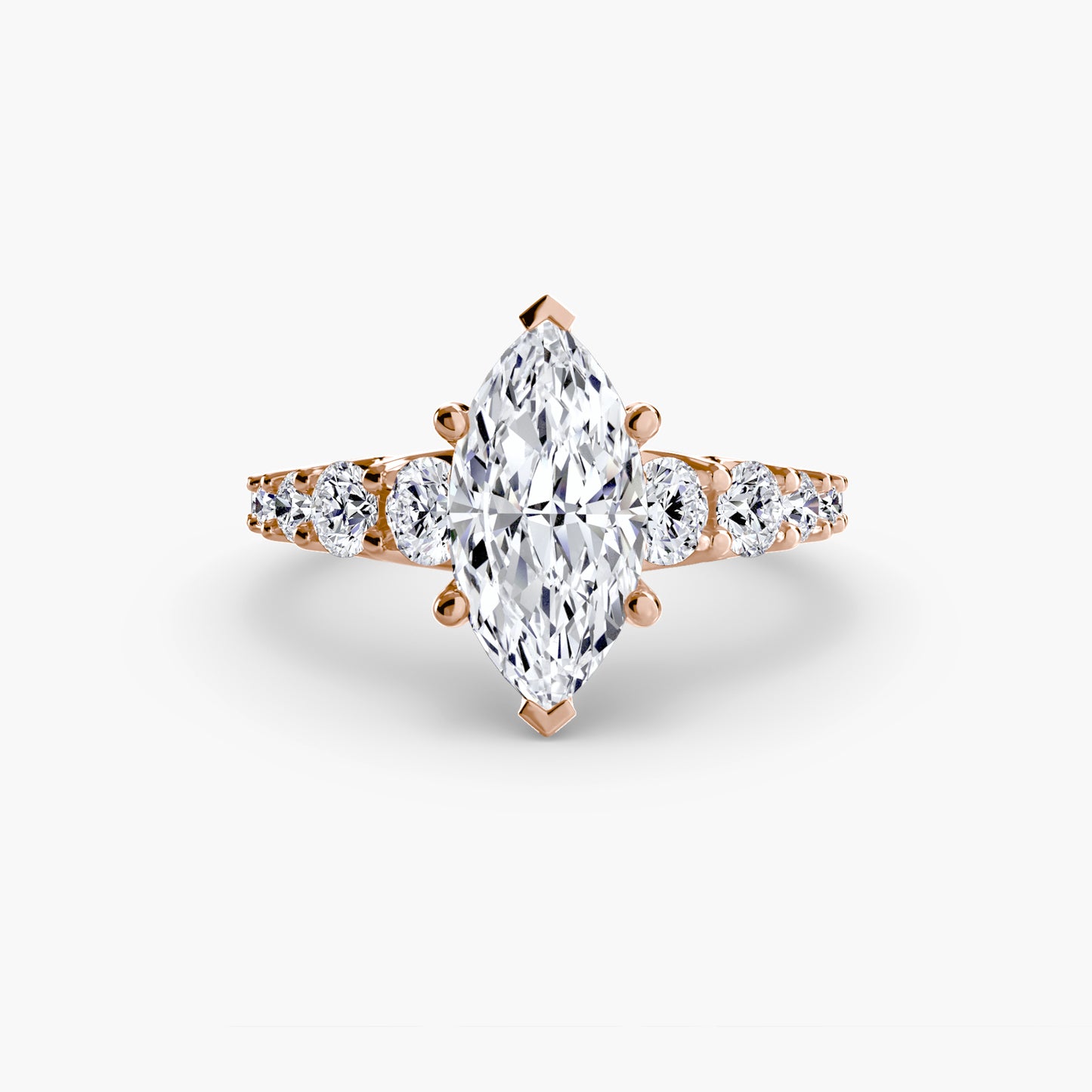 The Graduated Accent Ring Fantasilvia Jewelry