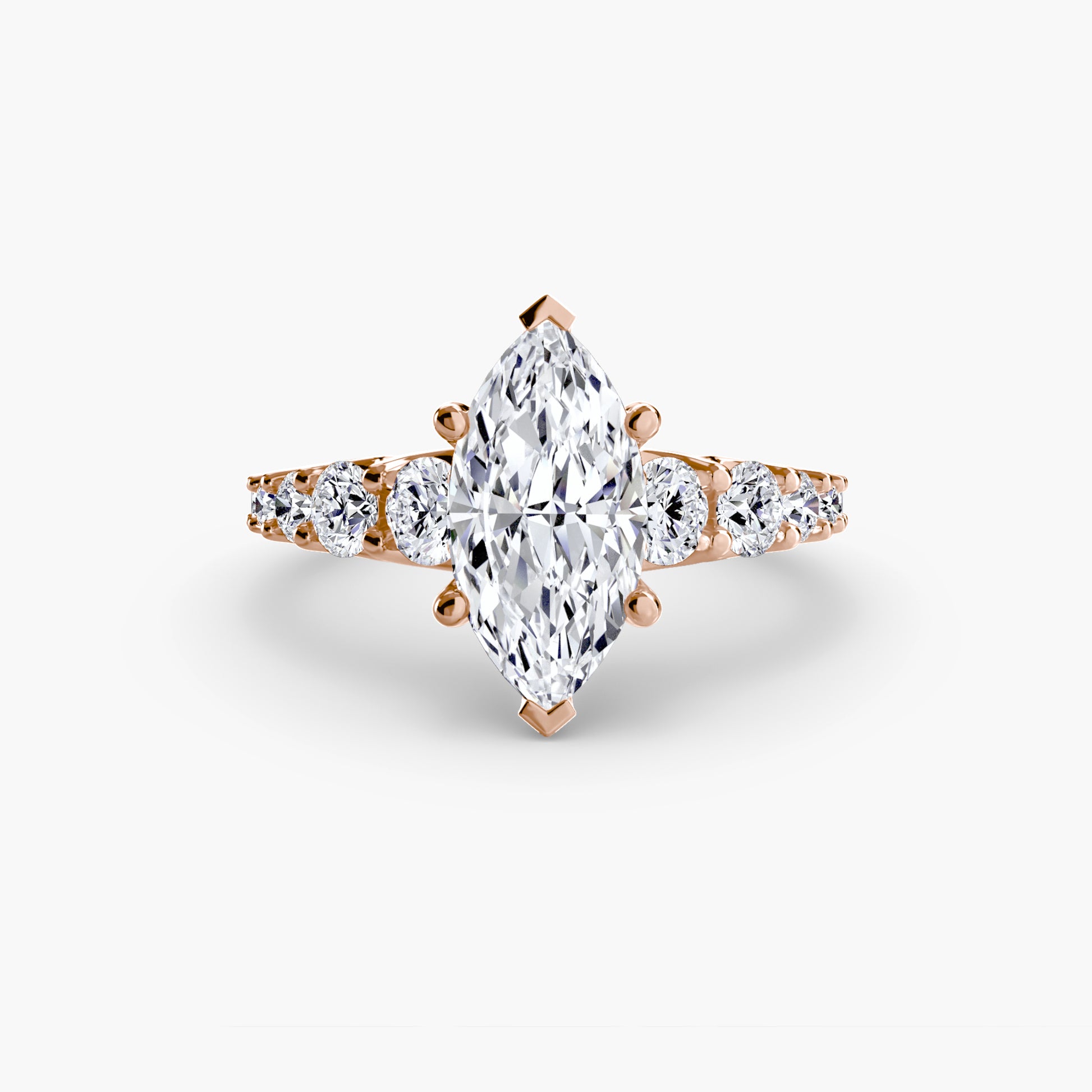 The Graduated Accent Ring Fantasilvia Jewelry