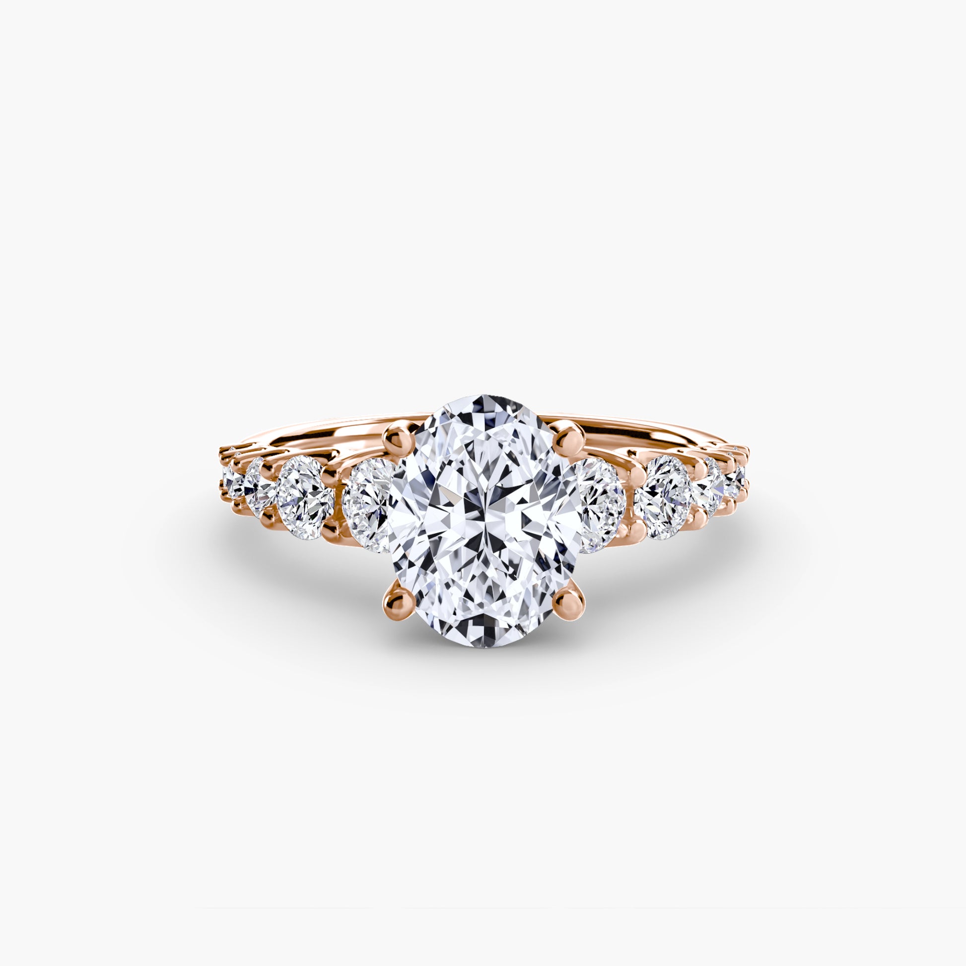 The Graduated Accent Ring Fantasilvia Jewelry
