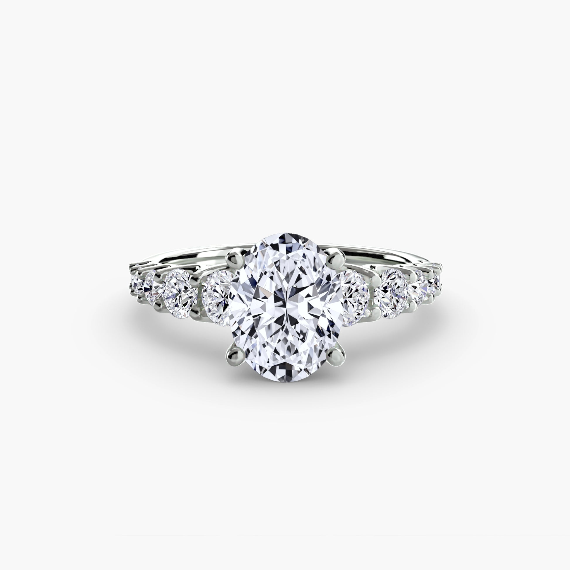The Graduated Accent Ring Fantasilvia Jewelry