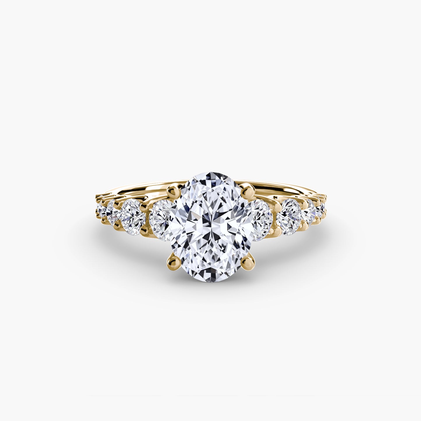 The Graduated Accent Ring Fantasilvia Jewelry