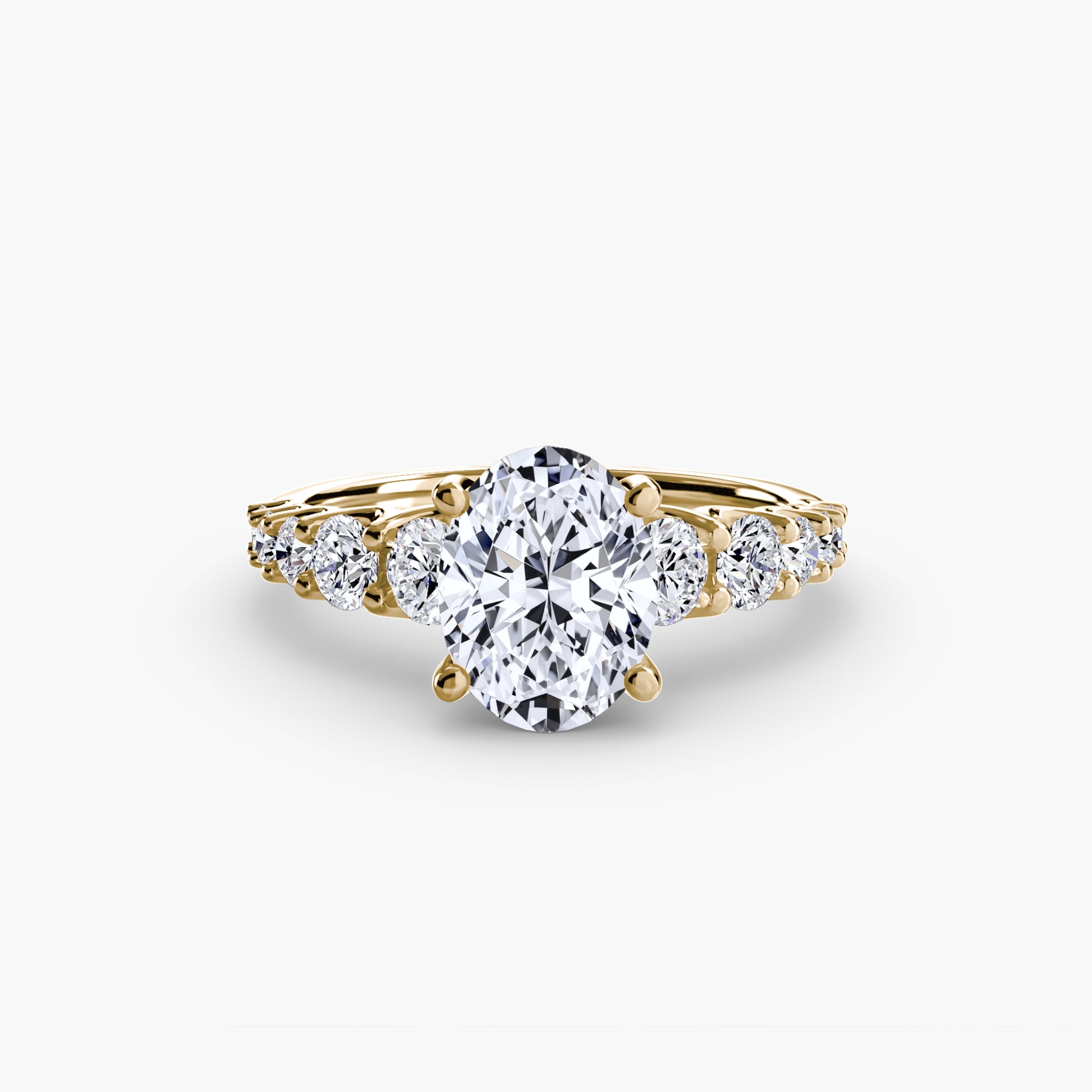 The Graduated Accent Ring Fantasilvia Jewelry