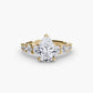 The Graduated Accent Ring Fantasilvia Jewelry