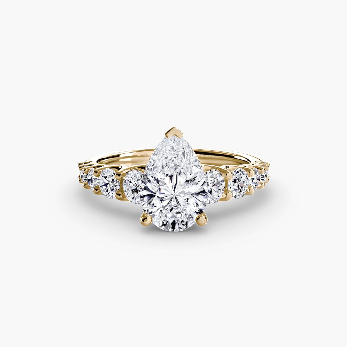 The Graduated Accent Ring Fantasilvia Jewelry