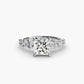 The Graduated Accent Ring Fantasilvia Jewelry