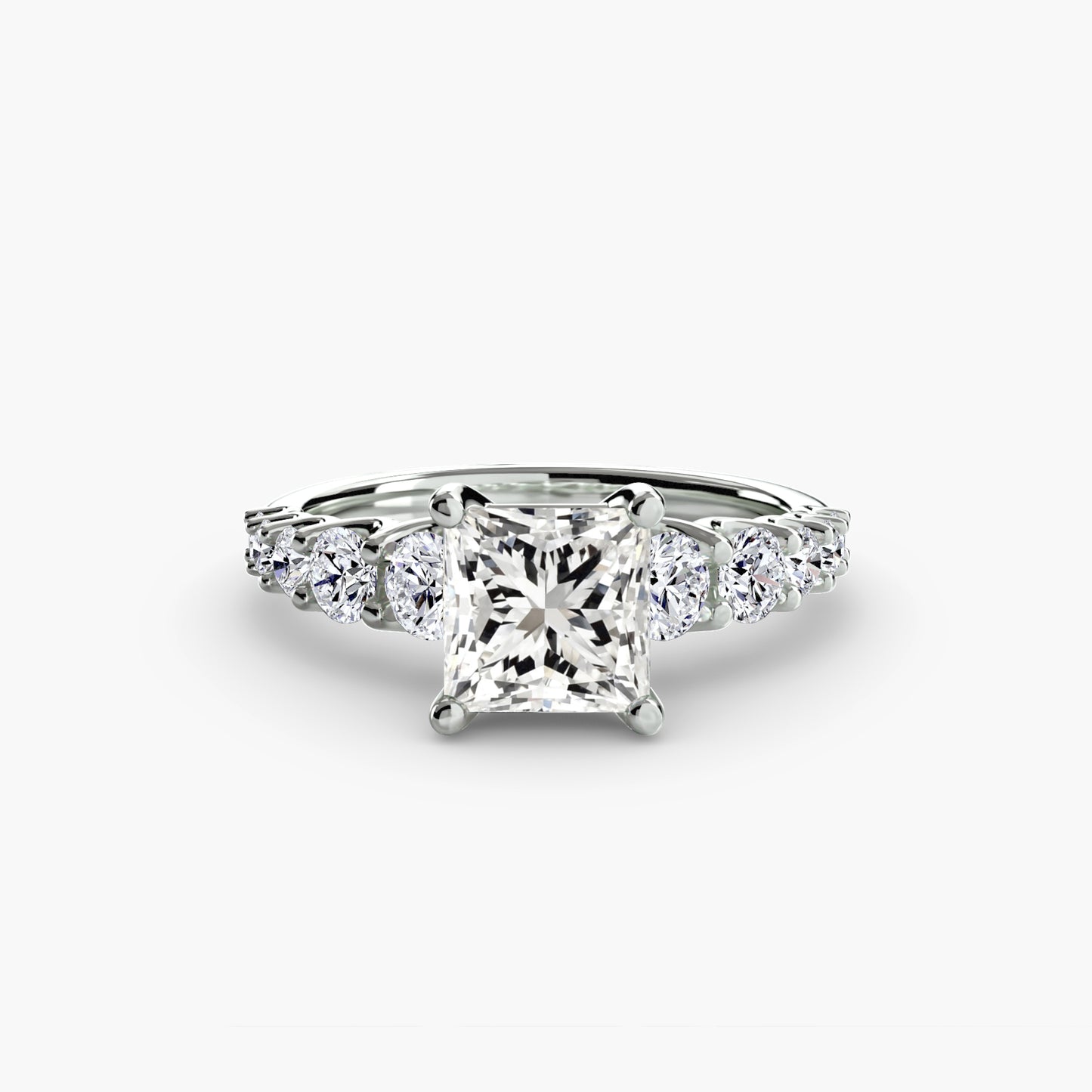 The Graduated Accent Ring Fantasilvia Jewelry