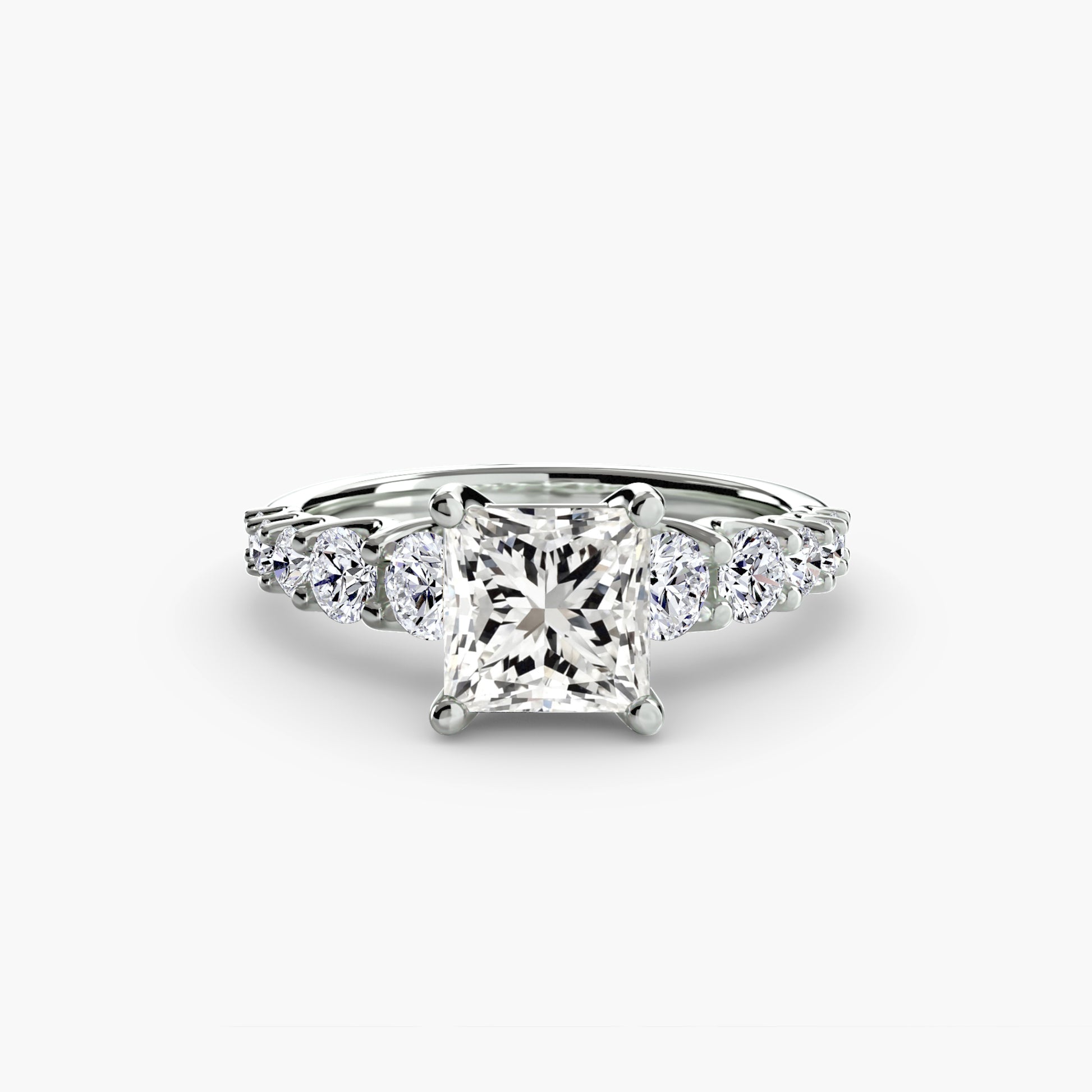 The Graduated Accent Ring Fantasilvia Jewelry