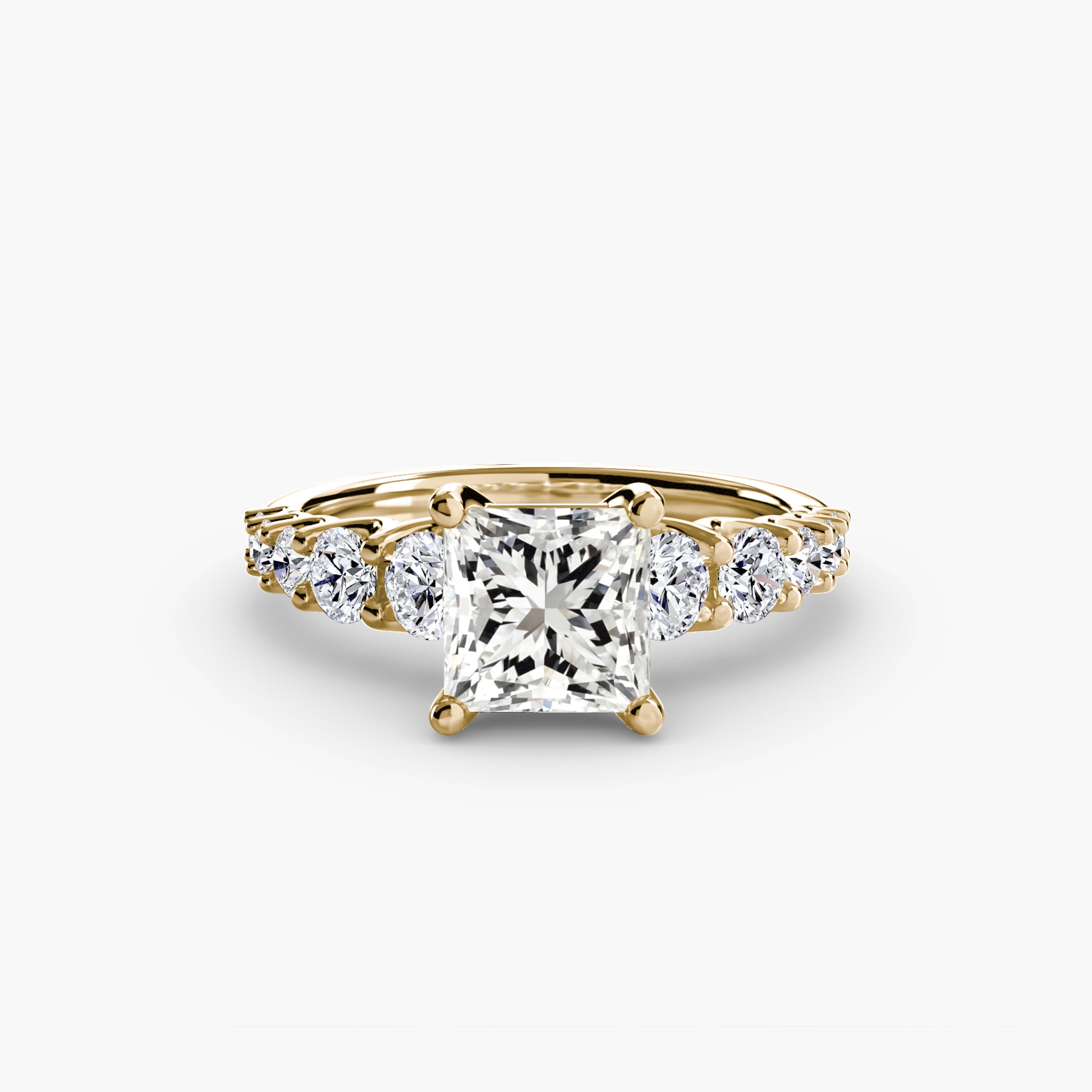The Graduated Accent Ring Fantasilvia Jewelry