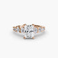 The Graduated Accent Ring Fantasilvia Jewelry
