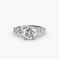 The Graduated Accent Ring Fantasilvia Jewelry