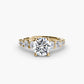 The Graduated Accent Ring Fantasilvia Jewelry