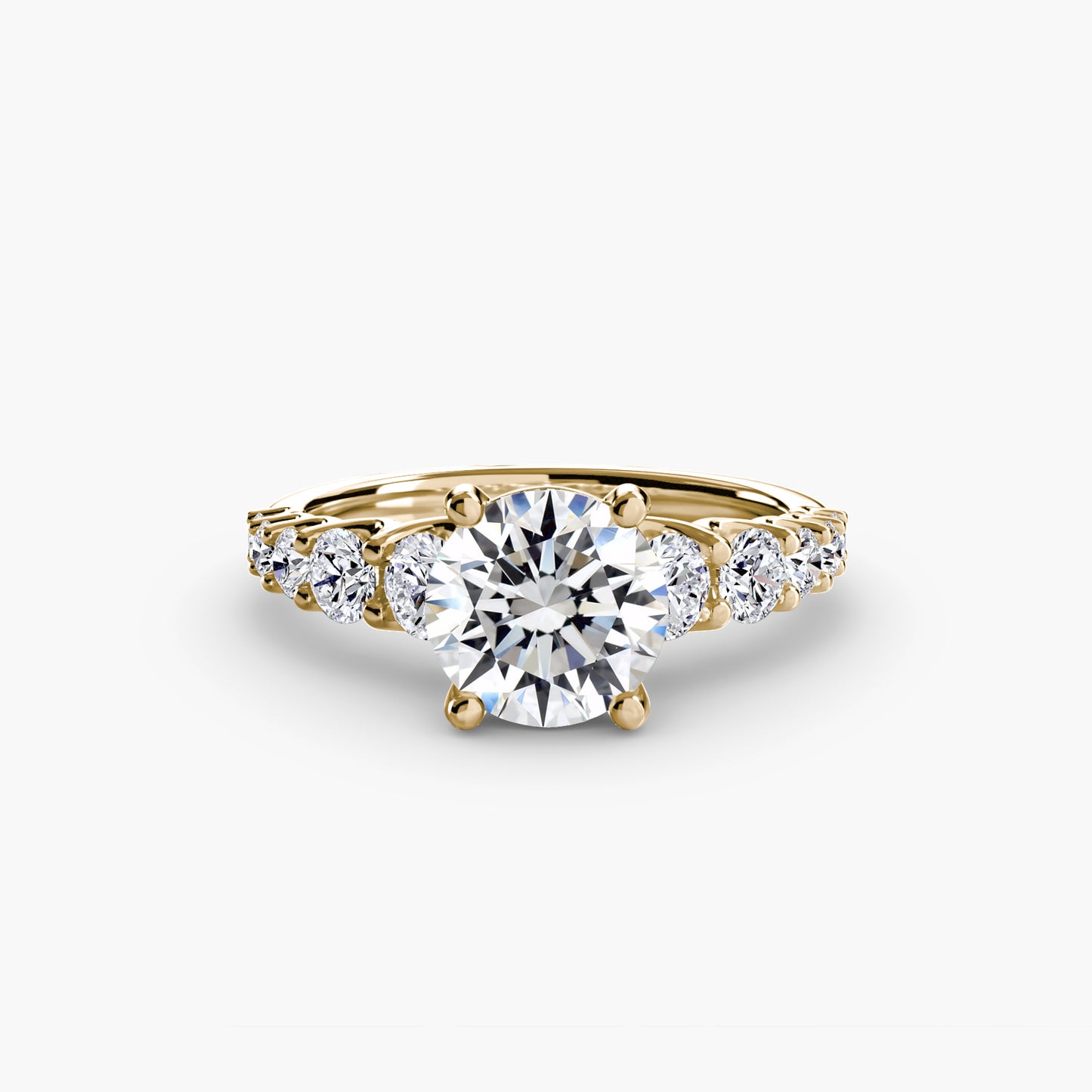 The Graduated Accent Ring Fantasilvia Jewelry