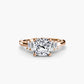 Baguette Accent Solitaire Fantasilvia Jewelry