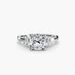 Baguette Accent Solitaire Fantasilvia Jewelry
