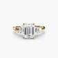 Baguette Accent Solitaire