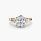 Baguette Accent Solitaire Fantasilvia Jewelry