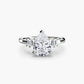 Baguette Accent Solitaire Fantasilvia Jewelry