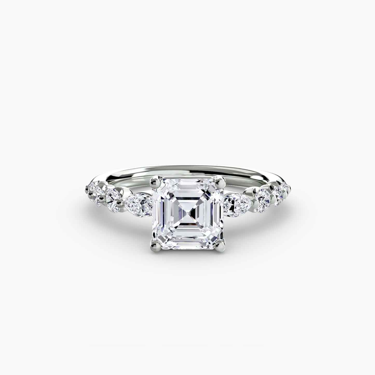 The Tiered Accent Ring Fantasilvia Jewelry