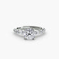 The Tiered Accent Ring Fantasilvia Jewelry