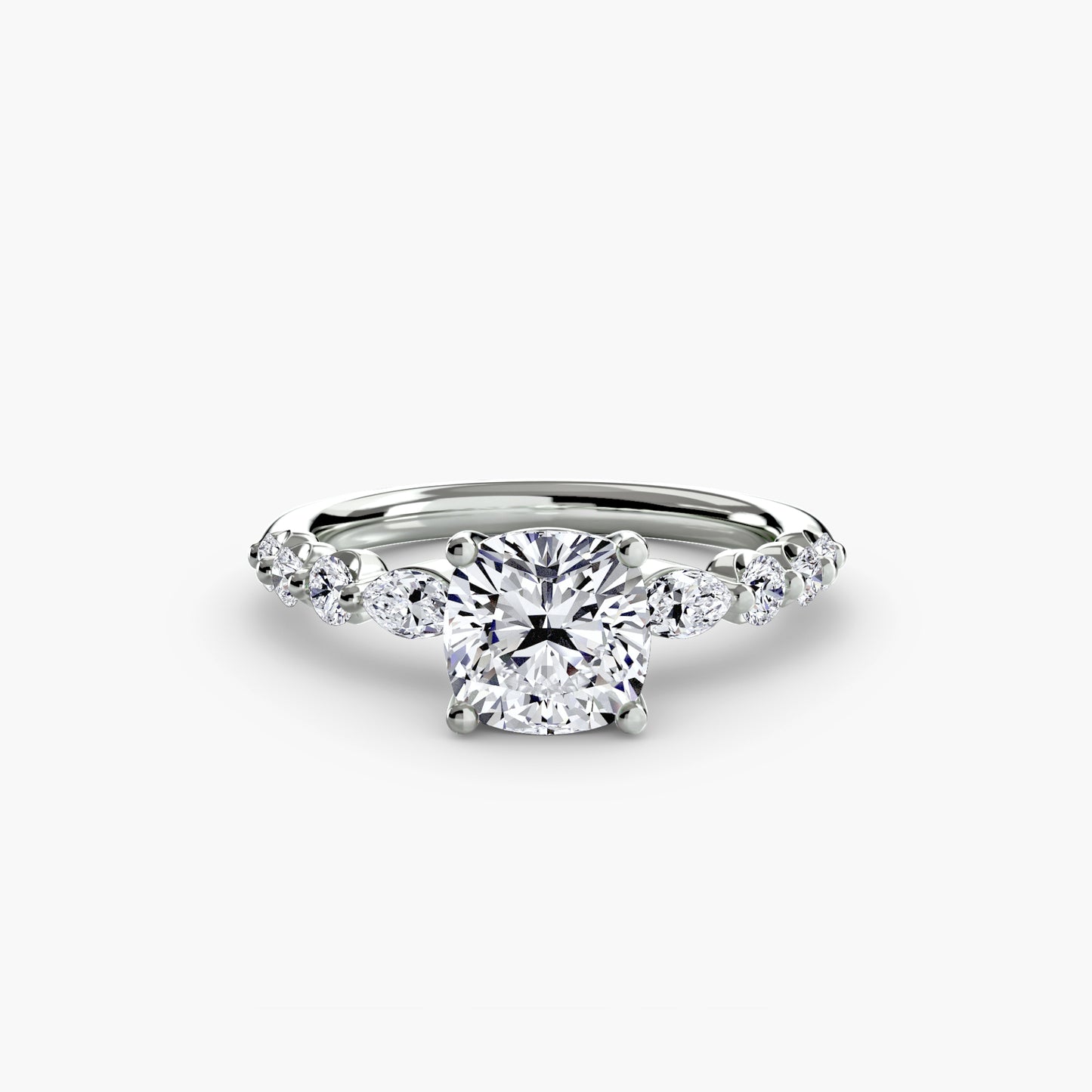 The Tiered Accent Ring Fantasilvia Jewelry