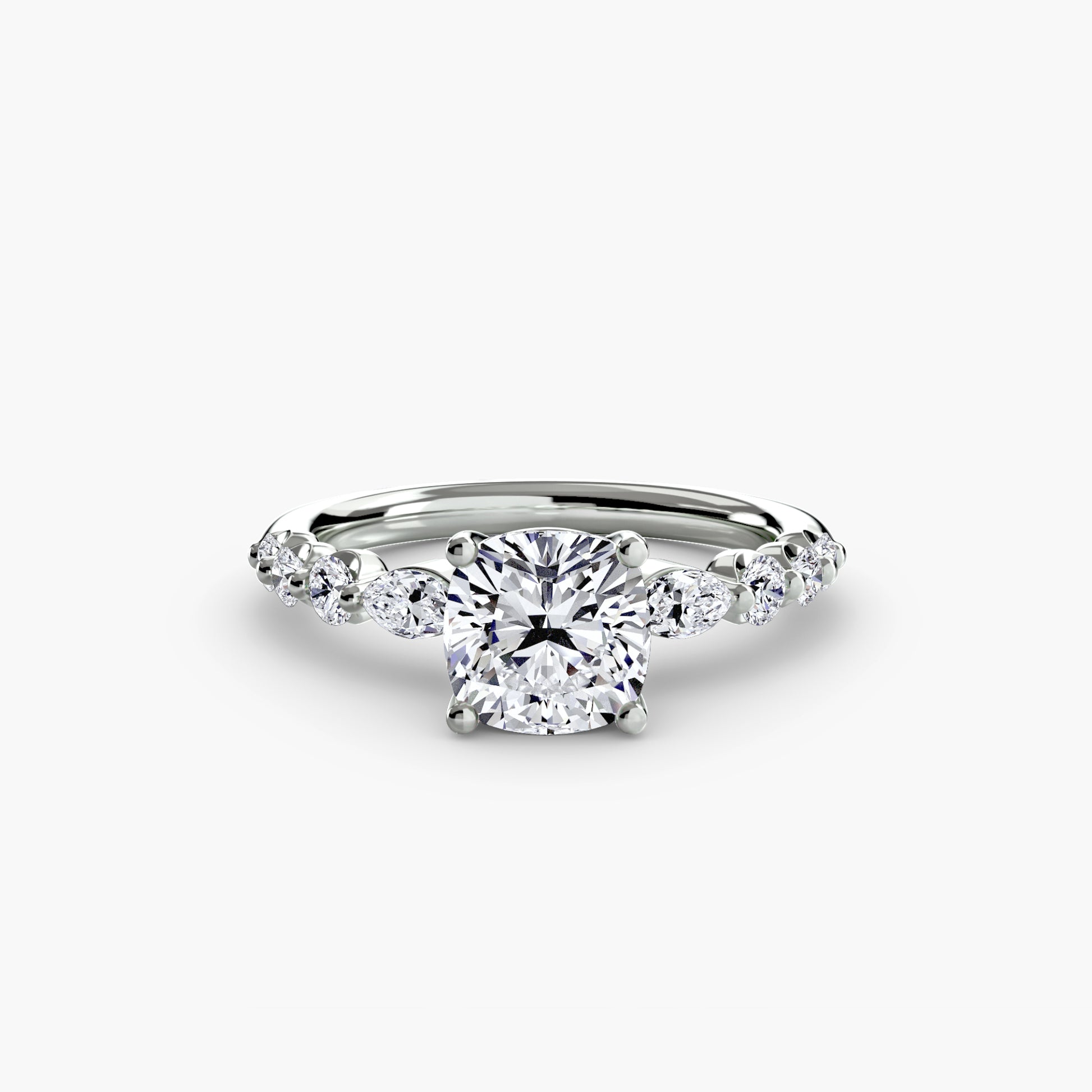 The Tiered Accent Ring Fantasilvia Jewelry