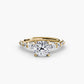 The Tiered Accent Ring Fantasilvia Jewelry