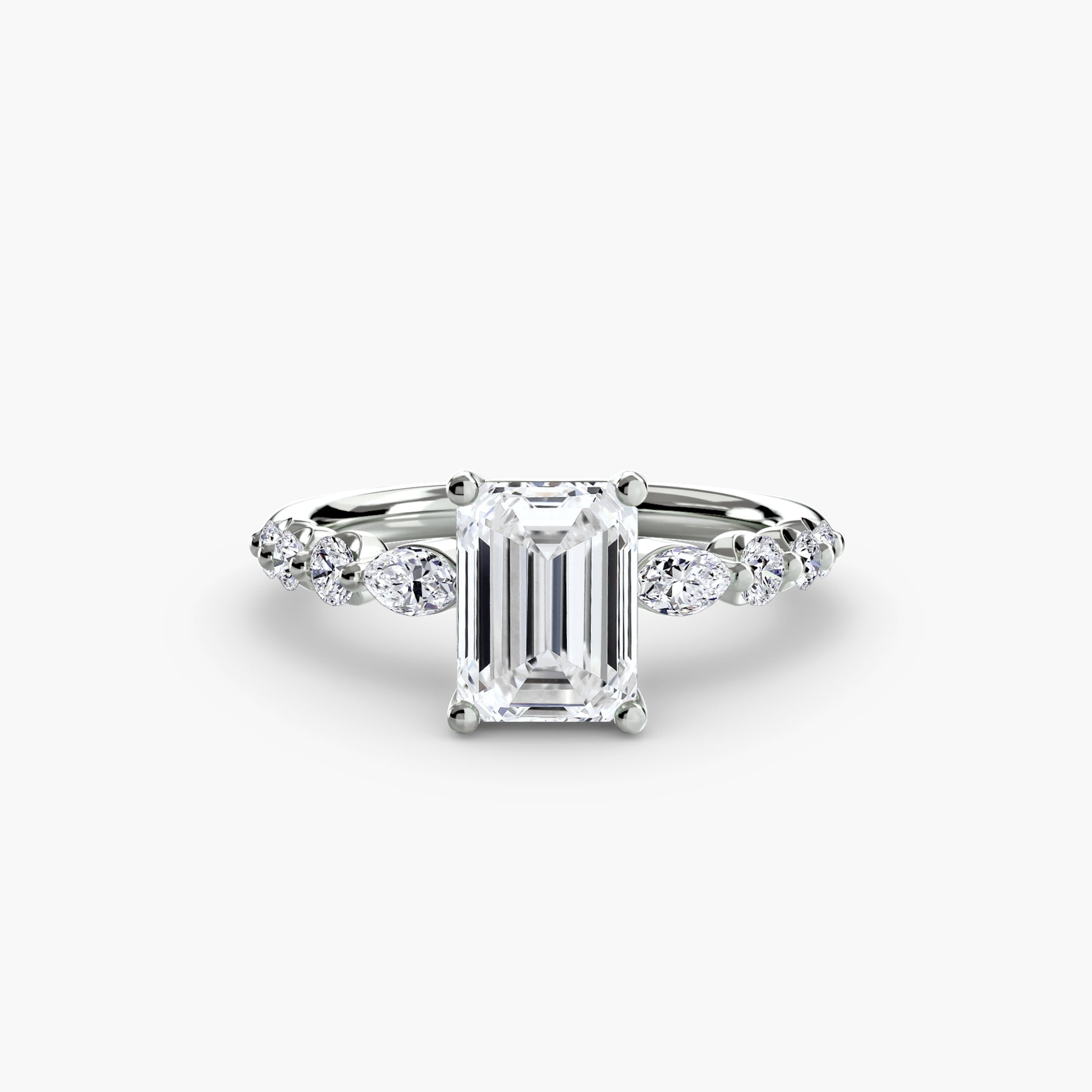 The Tiered Accent Ring Fantasilvia Jewelry