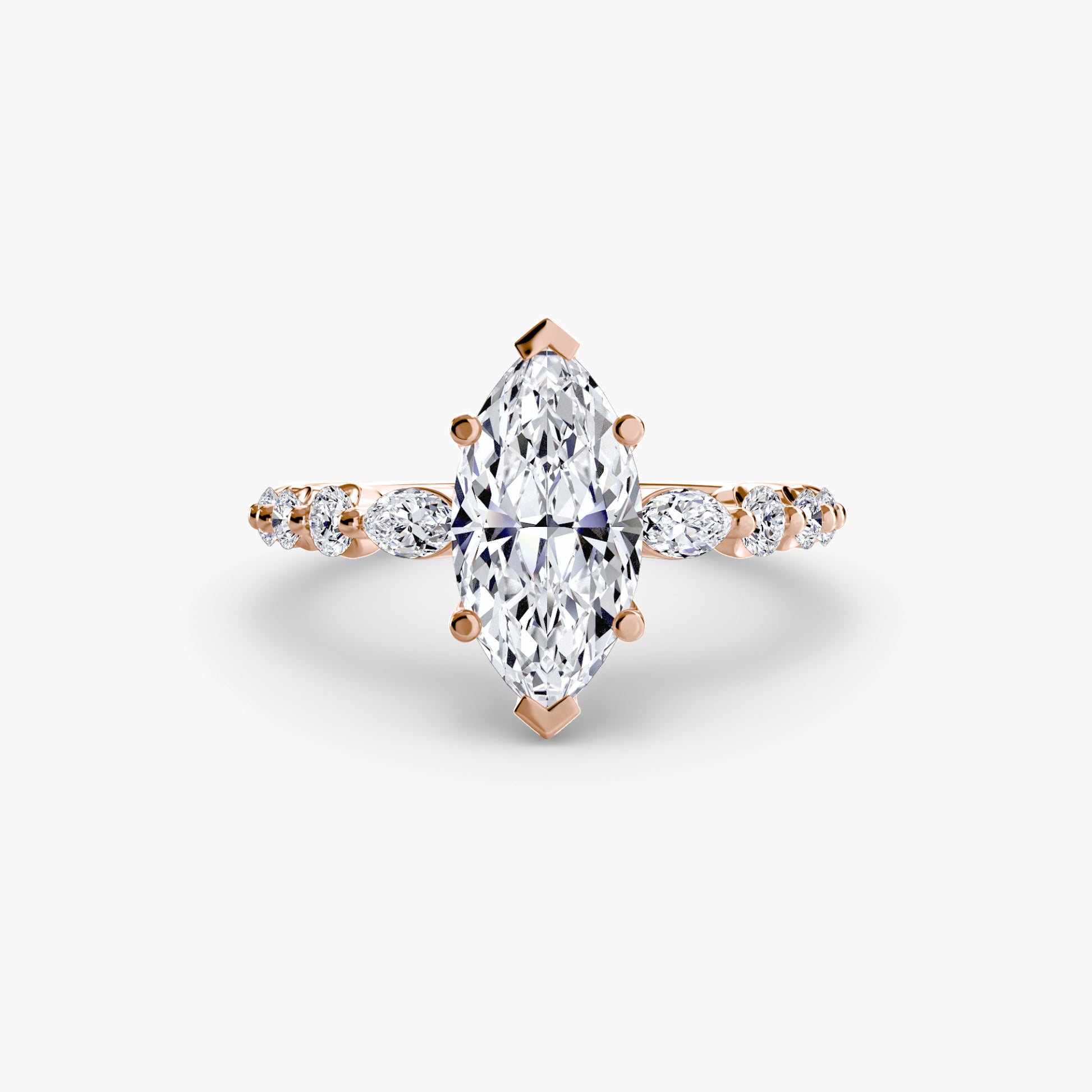 The Tiered Accent Ring Fantasilvia Jewelry