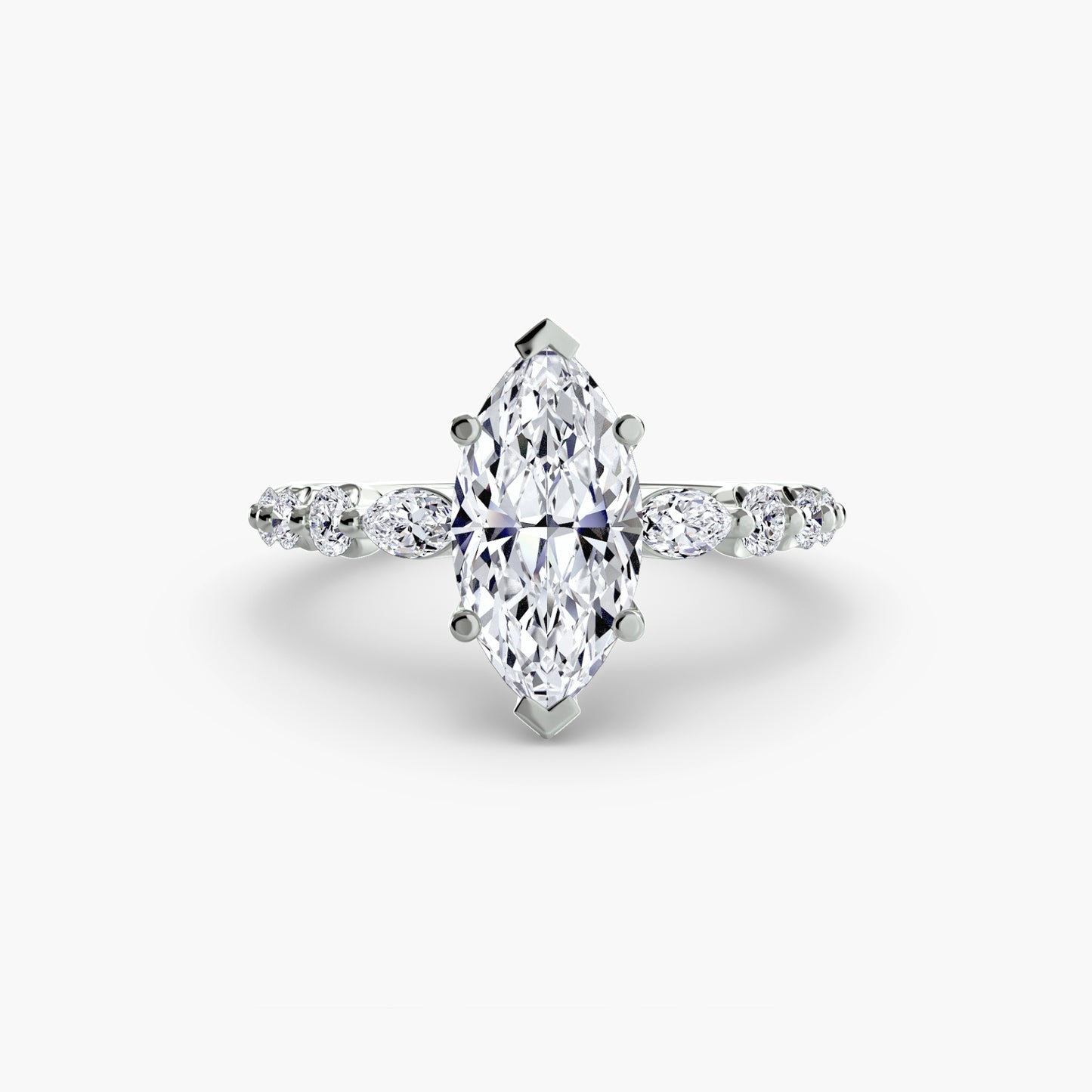 The Tiered Accent Ring Fantasilvia Jewelry