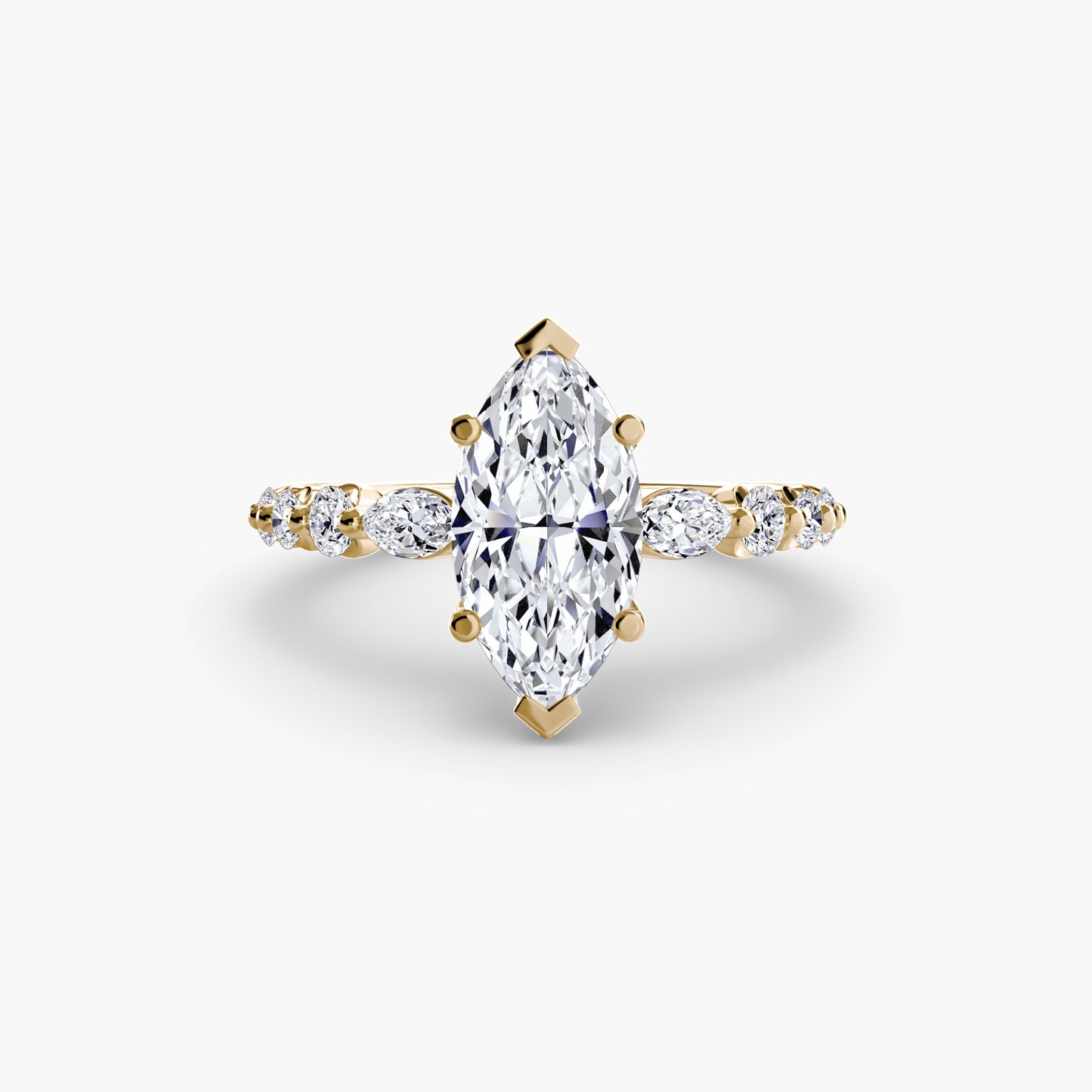 The Tiered Accent Ring Fantasilvia Jewelry