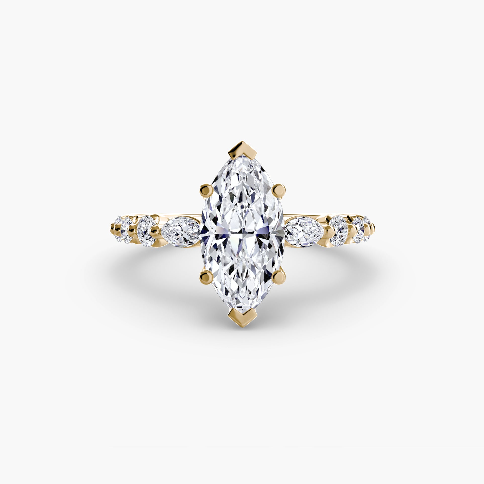 The Tiered Accent Ring Fantasilvia Jewelry