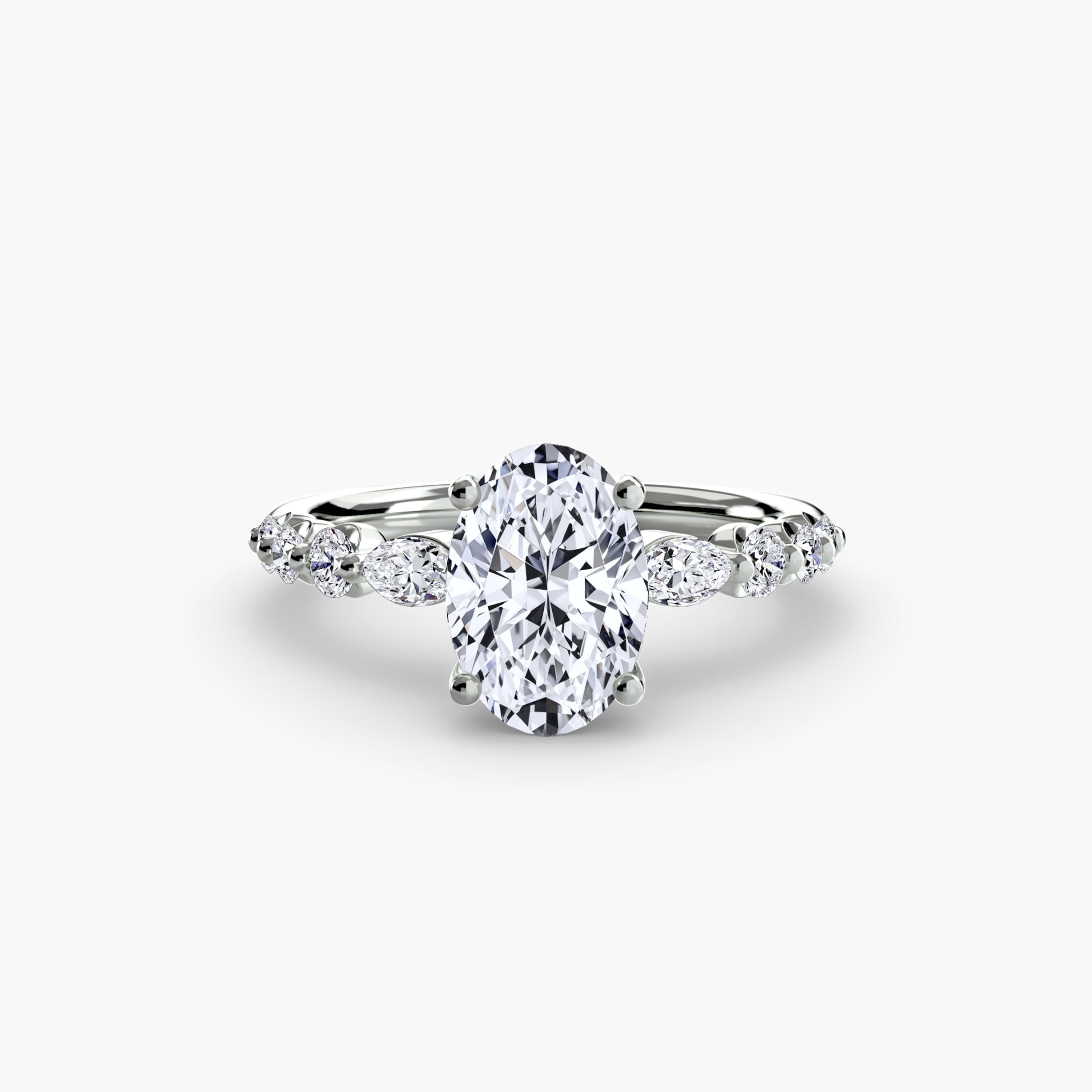 The Tiered Accent Ring Fantasilvia Jewelry